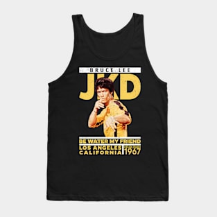 Movie Bruce Jeet Kune Do Be Water Lee Vintage Tank Top